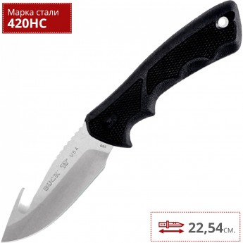 Нож BUCK 0685BKG BUCKLITE MAX II LARGE GUTHOOK Нож BUCK 0685BKG BUCKLITE MAX II LARGE GUTHOOK