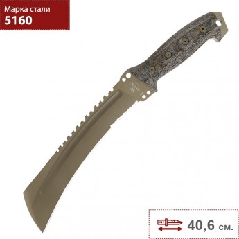 Нож BUCK 0808BRX2 TALON BLACK